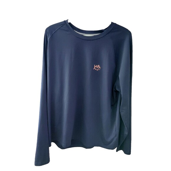 Southern Tide Blue Long Sleeve T-Shirt Men's Size XL Performance Wear - Picture 1 of 6